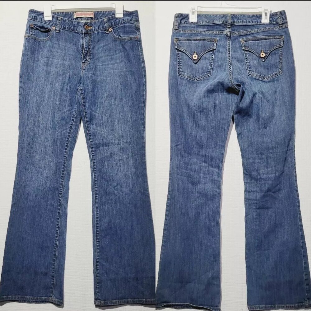 GAP JEANS Women's Size 12 12L L CURVY FLARE Bootcut Boot Regular